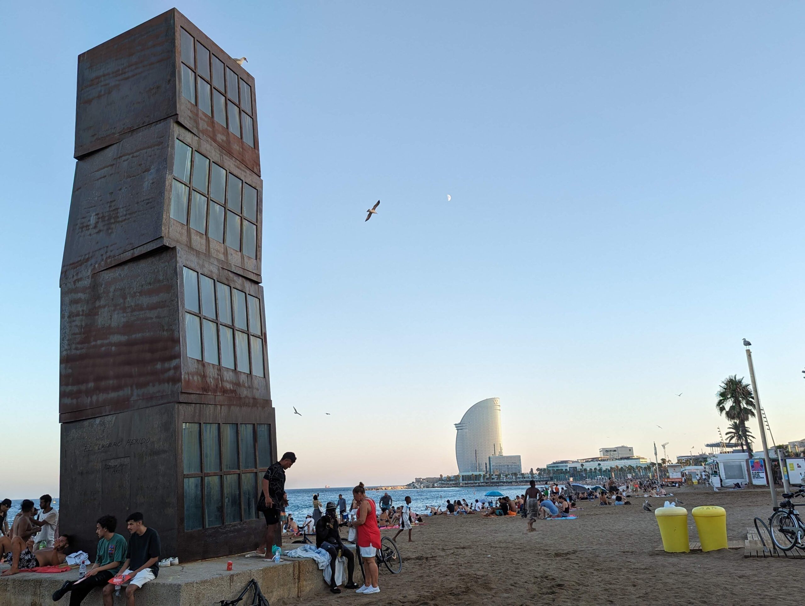 Boote, Boxeis,(Ricardo) Bofill, Beachvolleyball, Barceloneta