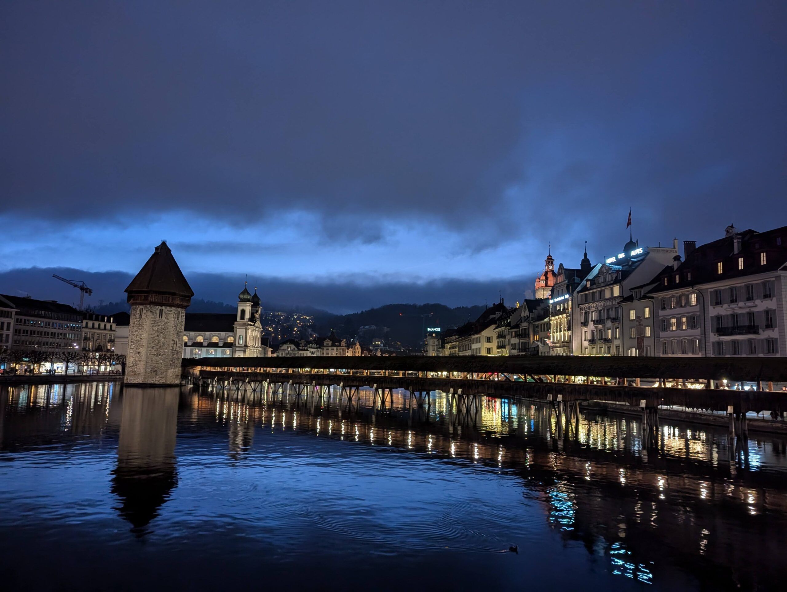 Luzern, Löwendenkmal, Leuchtenstadt