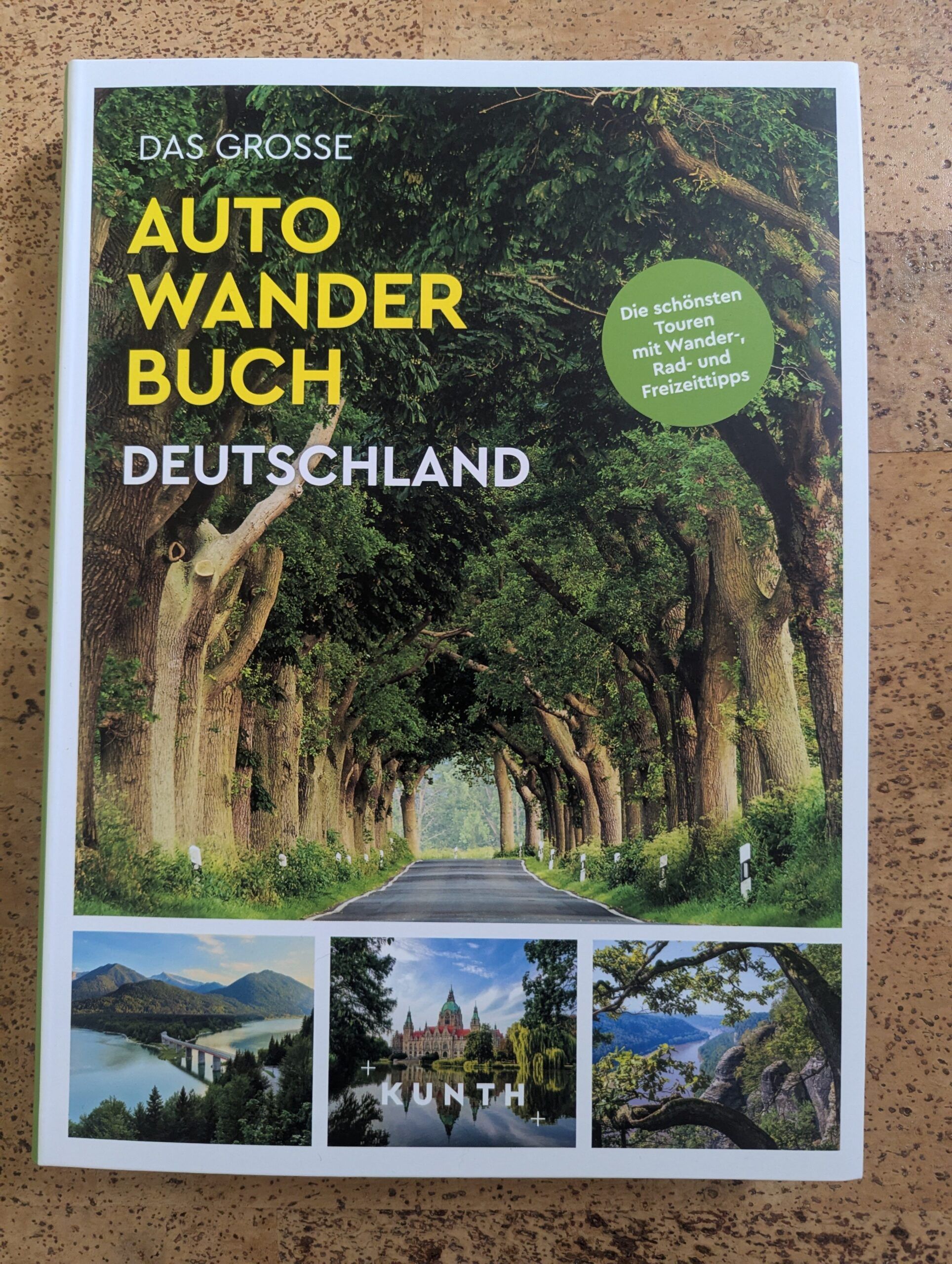 Das große Autowanderbuch Deutschland aus dem Kunth-Verlag