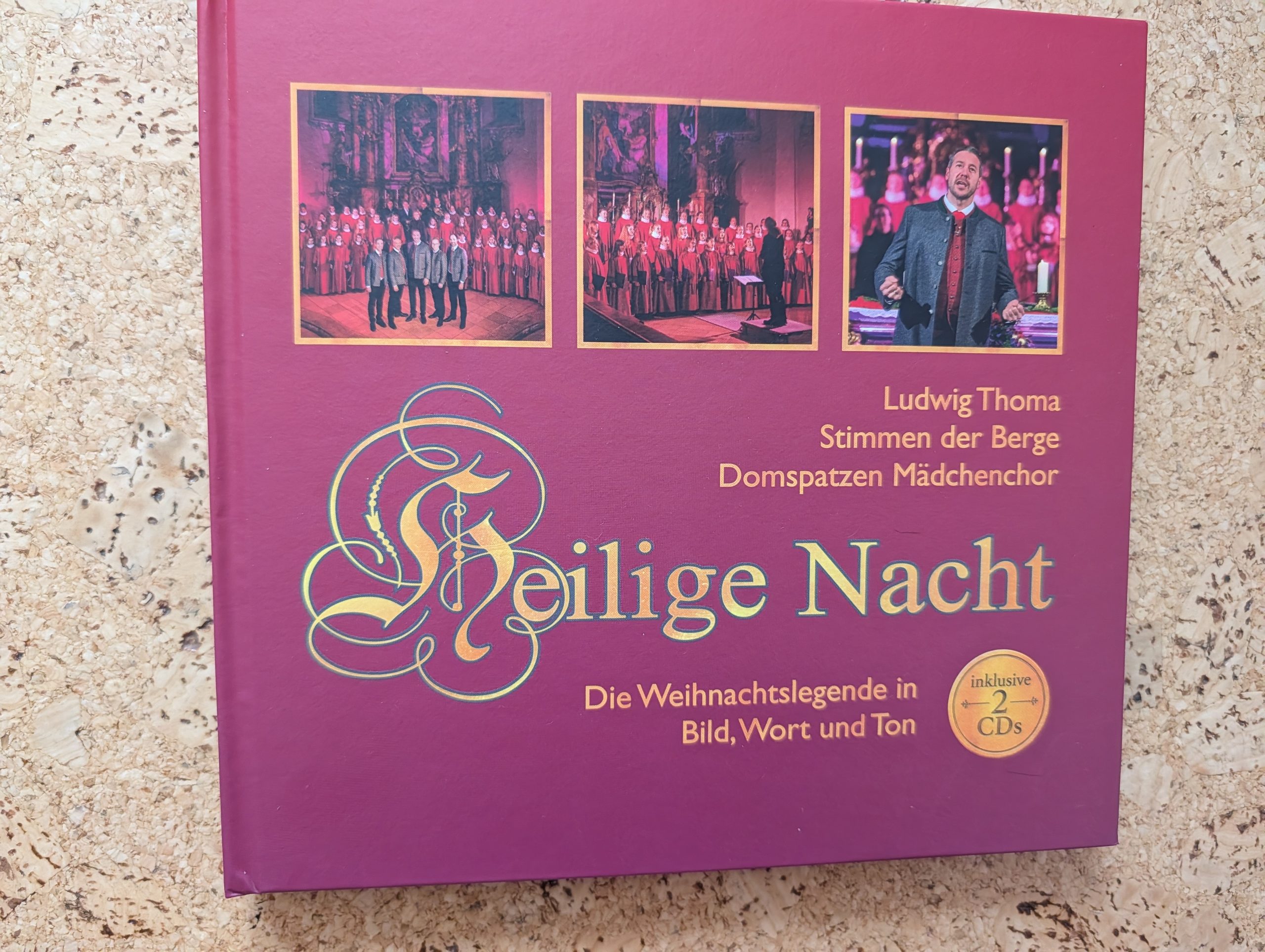 Heilige Nacht – Die Weihnachtslegende in Bild, Wort und Ton – Ludwig Thoma, Stimmen der Berge, Domspatzen Mädchenchor aus dem Battenberg-Verlag