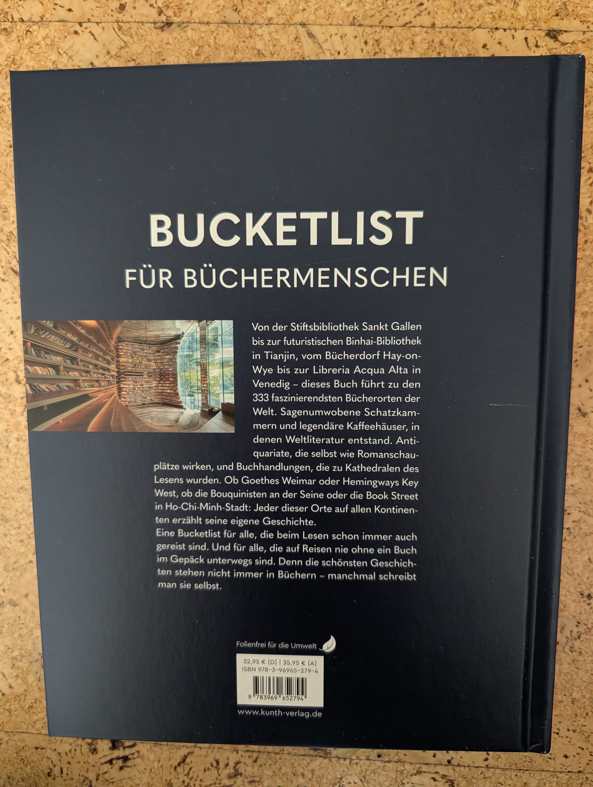 Bucketlist für Büchermenschen – 333 Reiseziele aus dem Kunth-Verlag